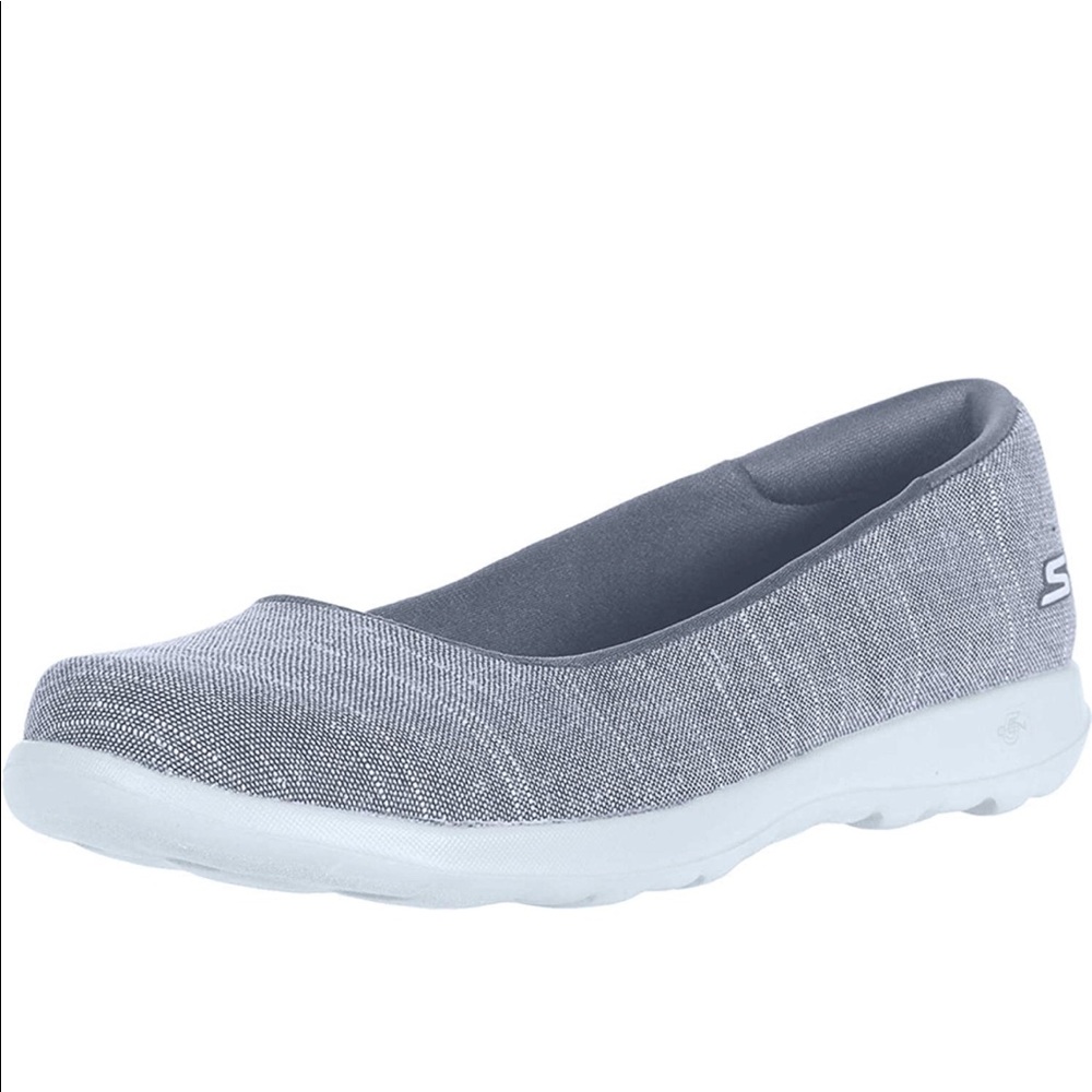 Skechers Women's Go Walk Lite-136001 Ballet Flat